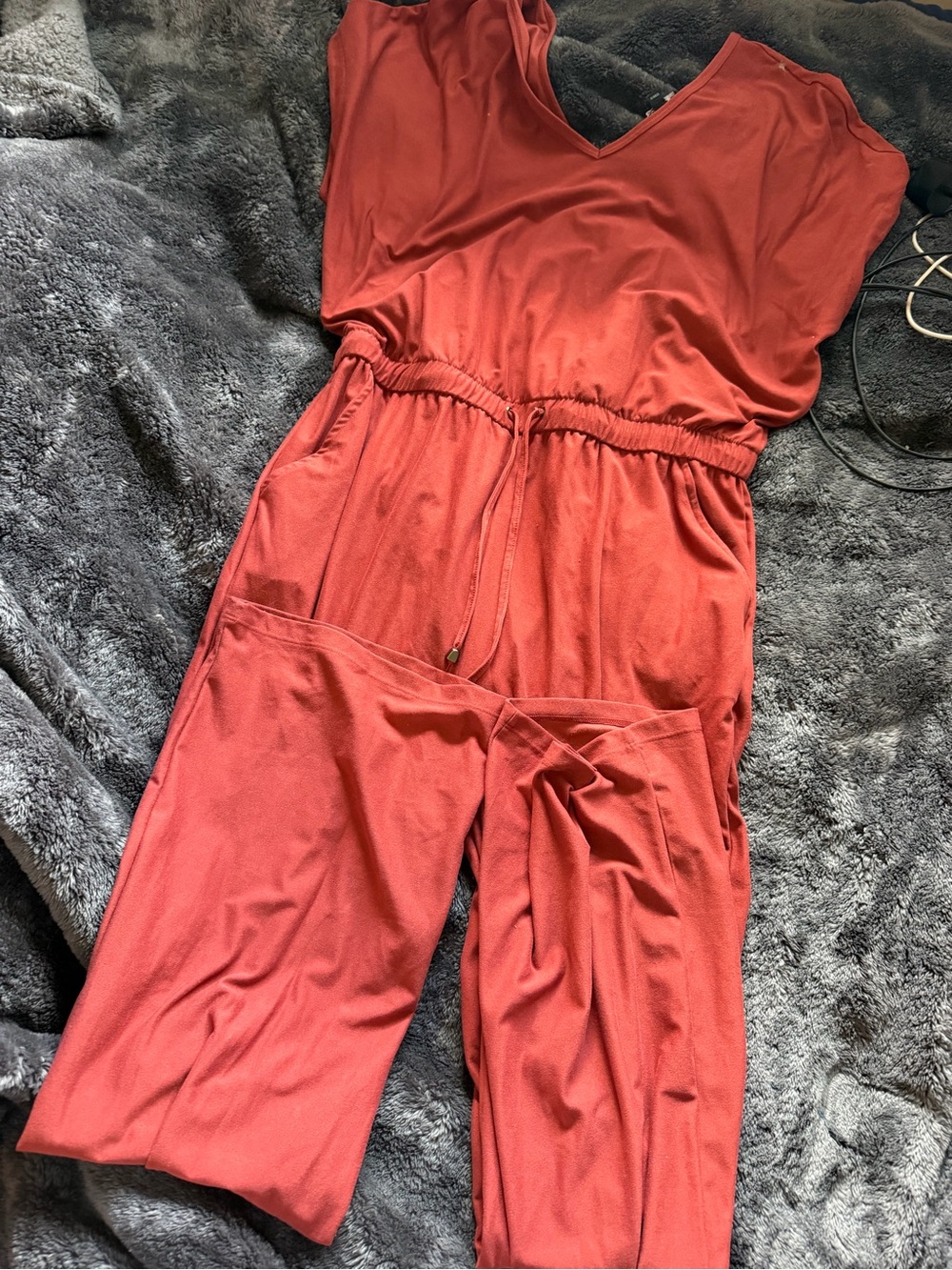 Sansara V-Neck Jumpsuit
